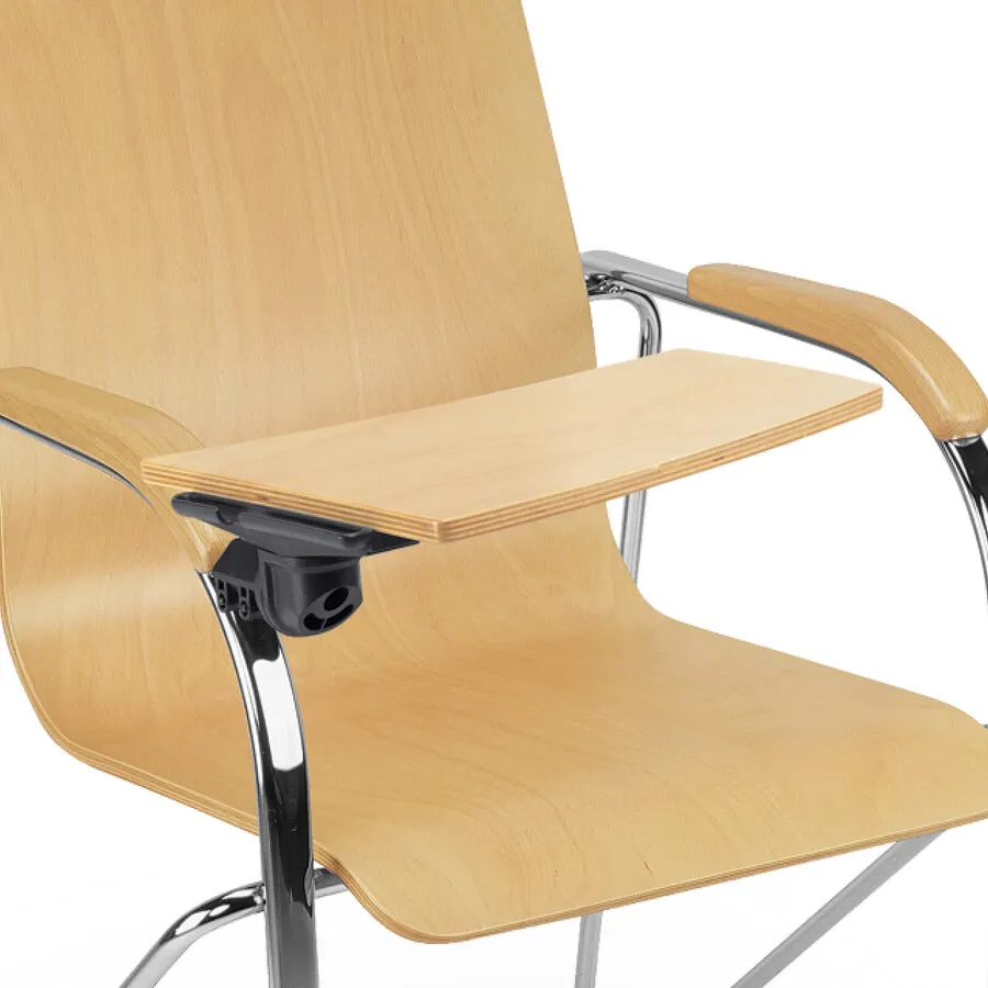 Krzesło konferencyjne z pulpitem SAMBA WOOD TR