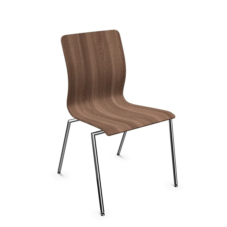 2.0CC Walnut Krzesło konferencyjne ESPACIO 4L