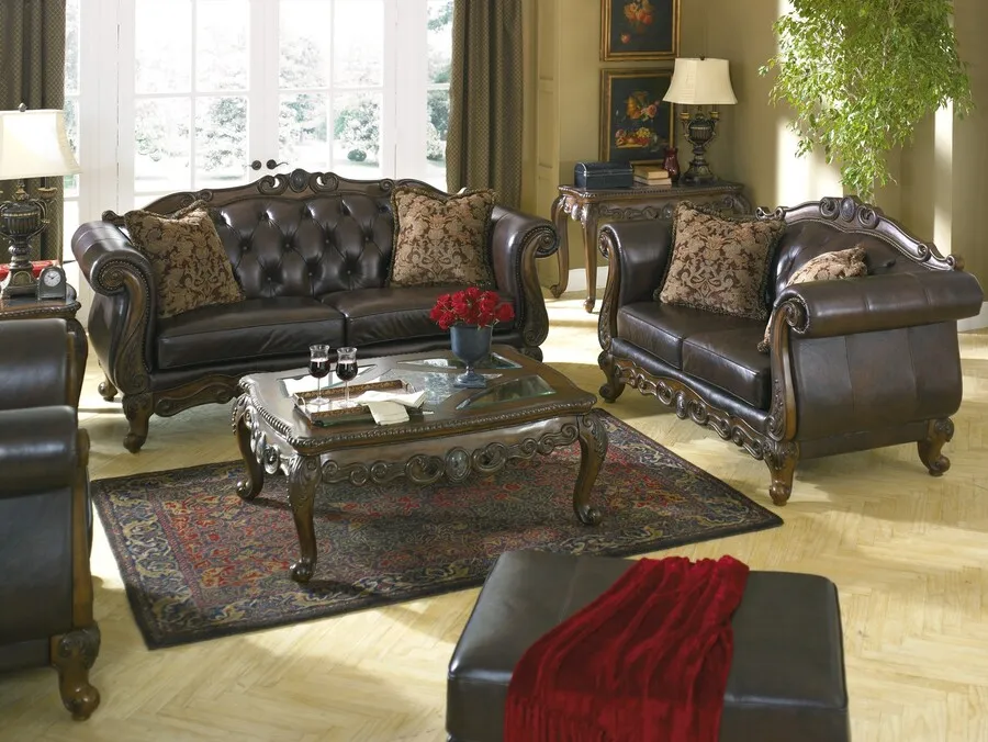 Puf w kolonialnym stylu 5687ST