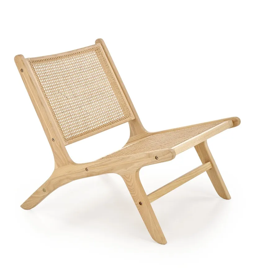 Fotel rattanowy FODEN 2 - naturalny