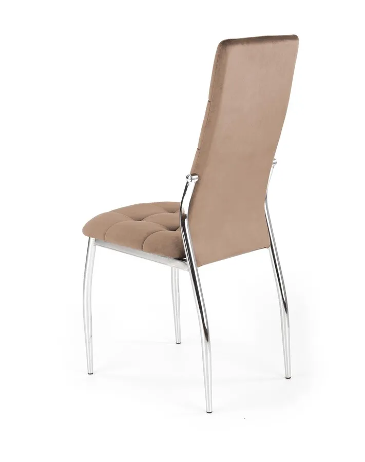 Krzesło K416 velvet - beżowy