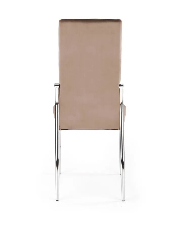 Krzesło K416 velvet - beżowy
