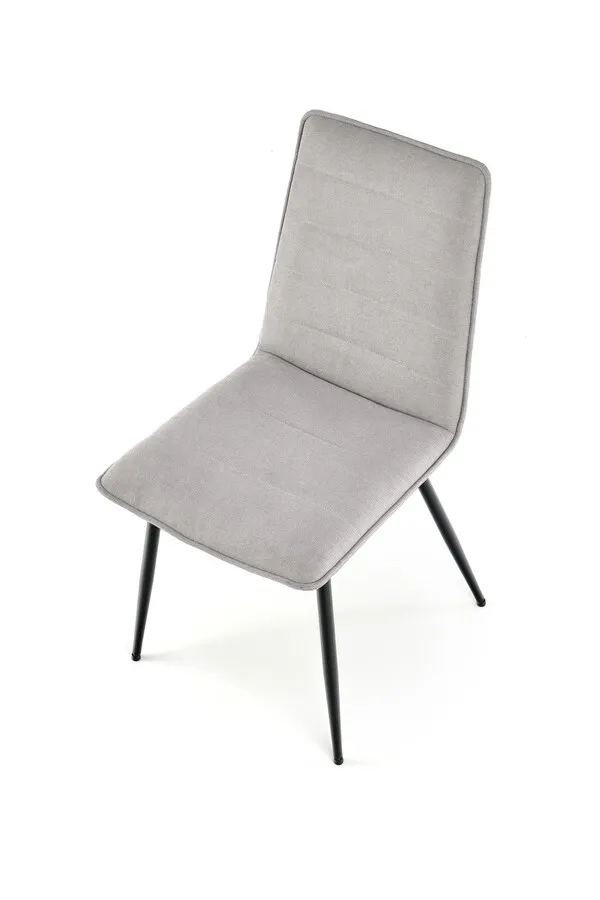 Krzesło tapicerowane K493 - popielaty