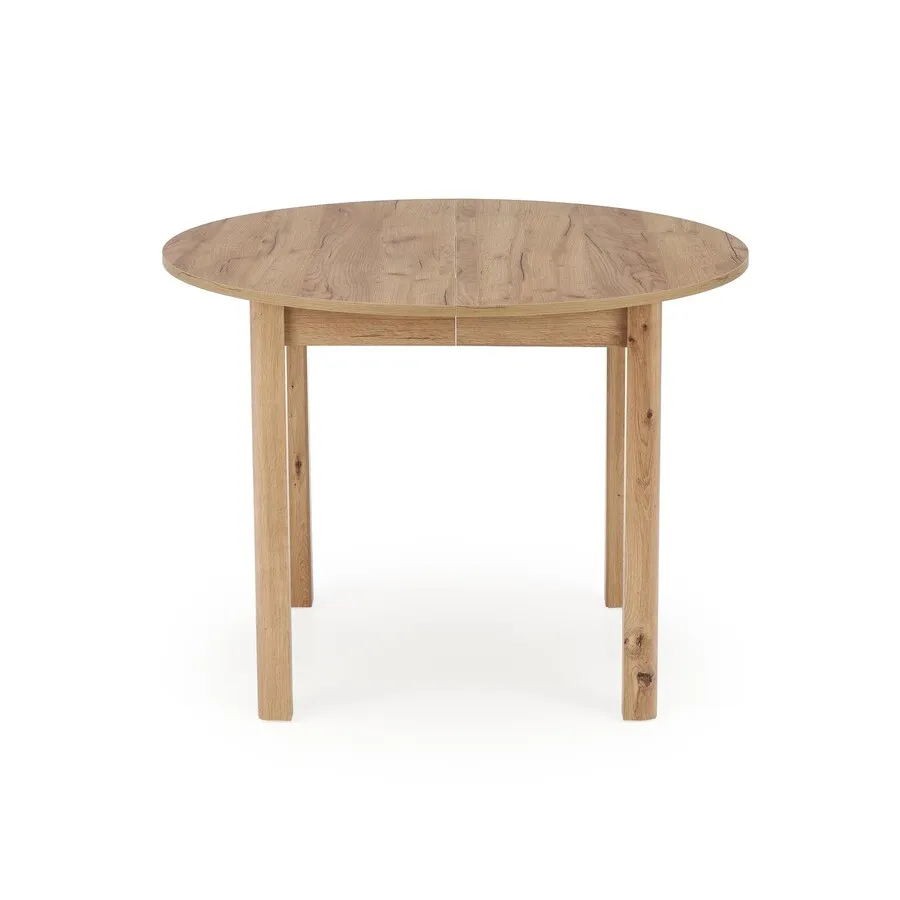 Stół okrągły rozkładany RINGO 102/142x102 - dąb craft