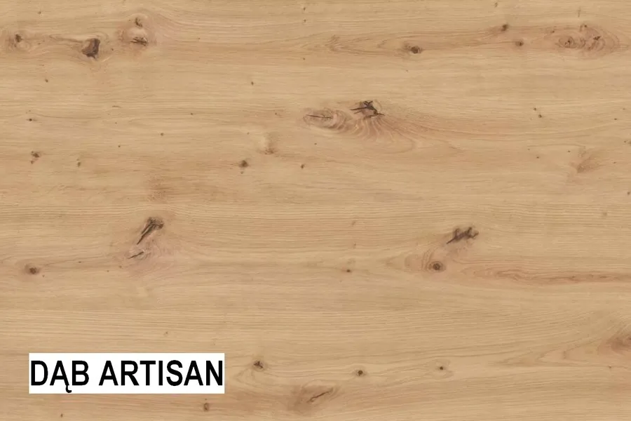 Stół rozkładany EXEL 140/180x85 - dąb artisan/antracyt