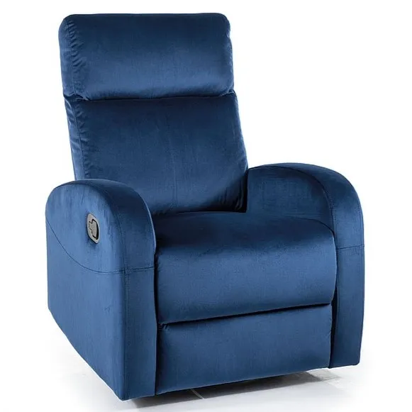 tkanina Bluvel 86 Fotel rozkładany OLIMP Velvet - granatowy Bluvel 86
