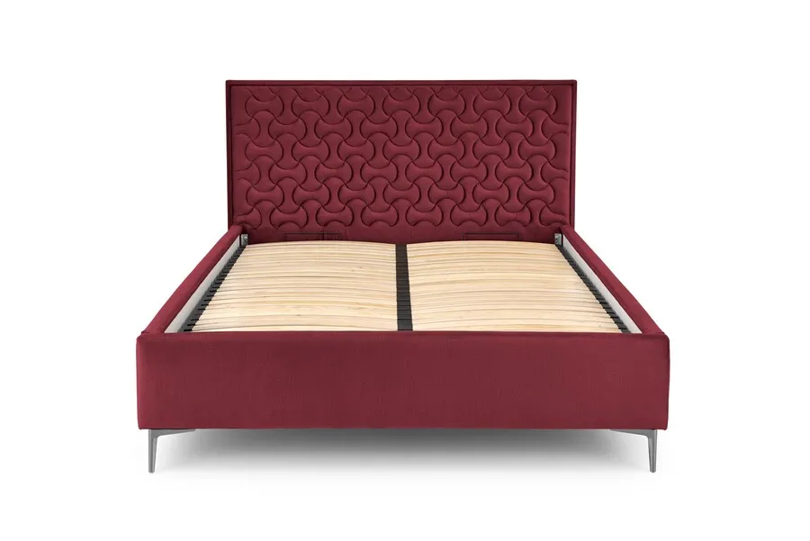 Zagłówek do łóżka MODULO W2 160 - bordowy