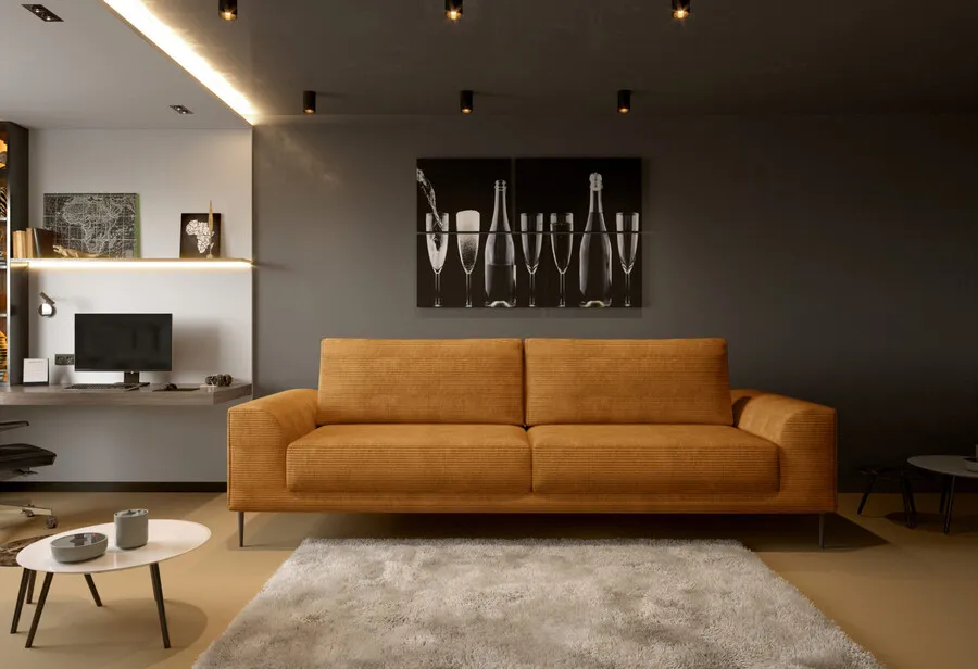 tkanina Poso 01 Sofa rozkładana CAPITOL