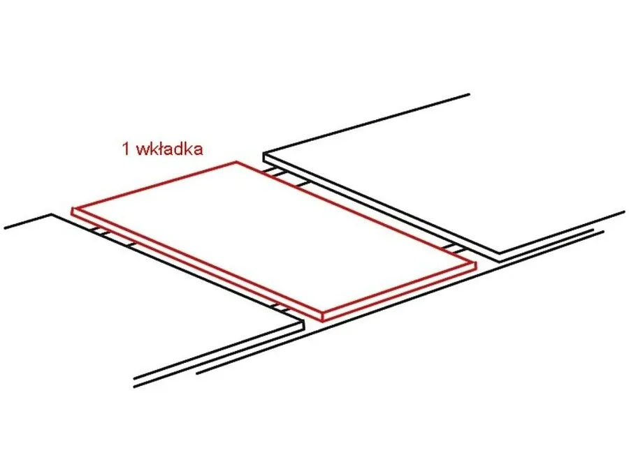 Stół okrągły rozkładany DANTE 102-142x102 - dąb artisan/czarny mat