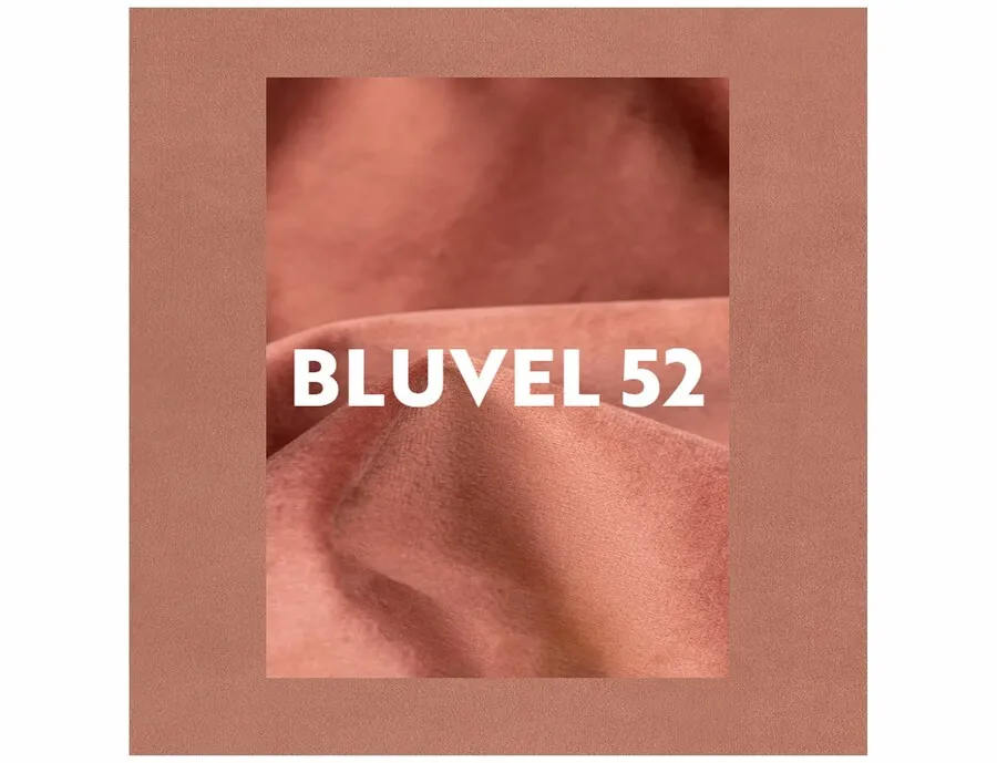 Szafka nocna ET-003 Velvet - antyczny róż Bluvel 52