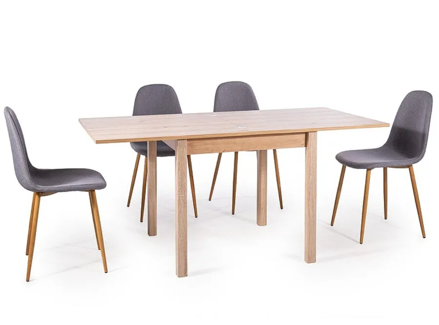 Stół rozkładany FLIP 80-160x80 - dąb artisan