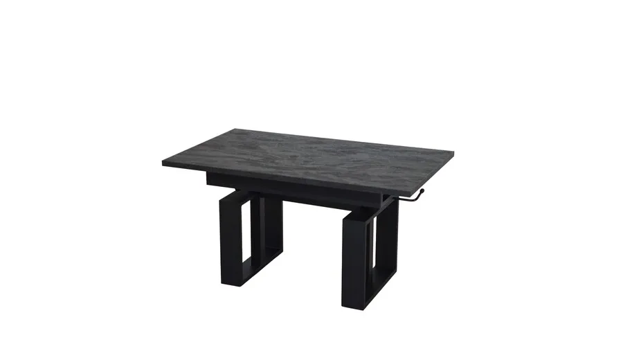 Ławostół EMPOLI 110/170x65 - ciemny beton