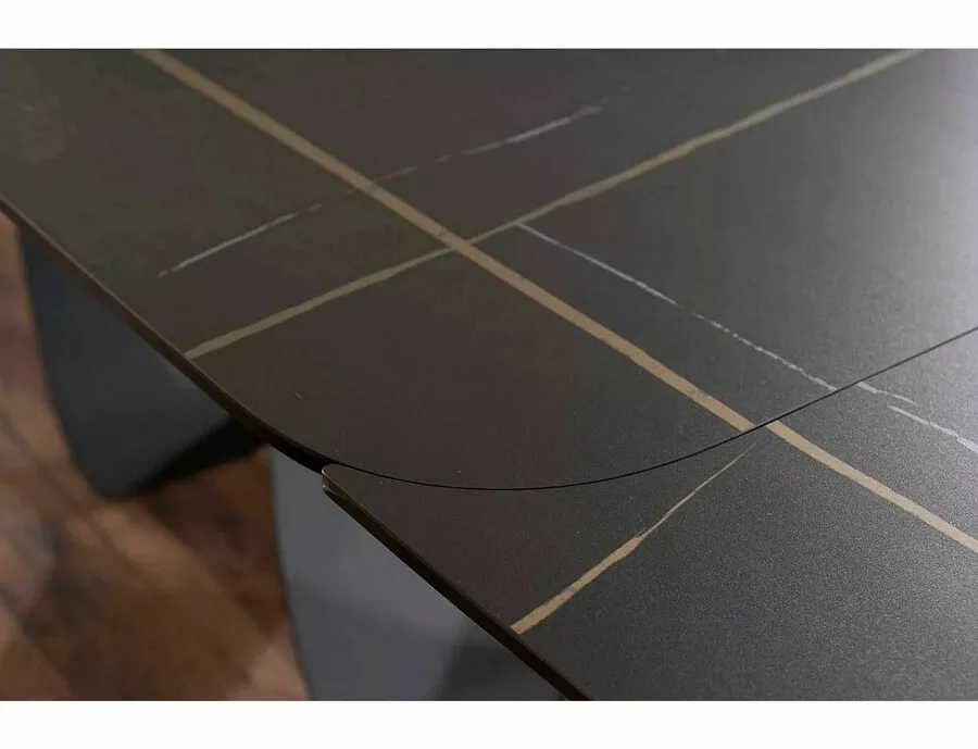 Stół rozkładany INFINITY Ceramic 160/240x95 - czarny