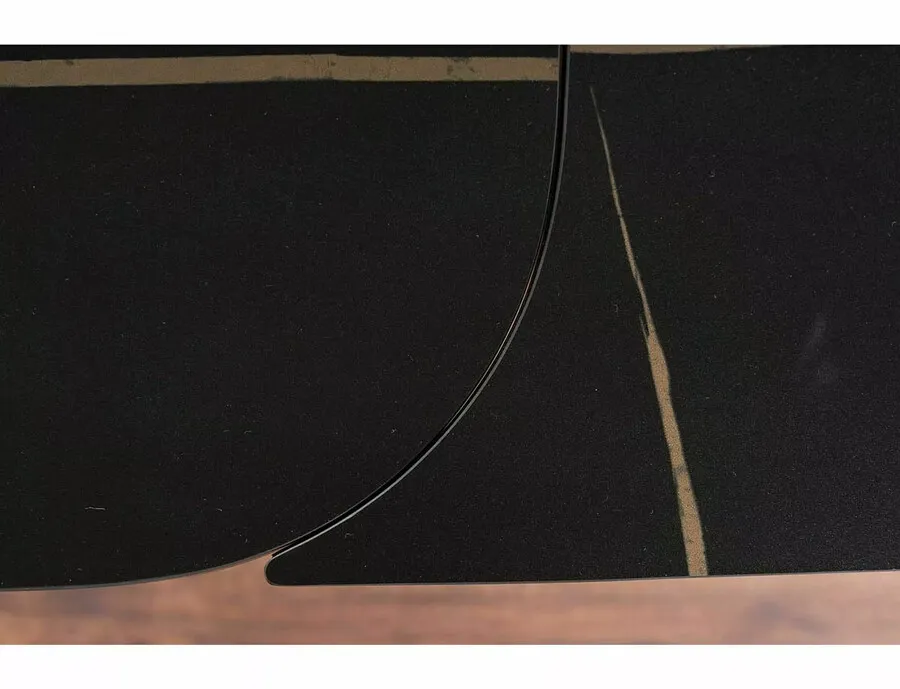 Stół rozkładany INFINITY Ceramic 160/240x95 - czarny