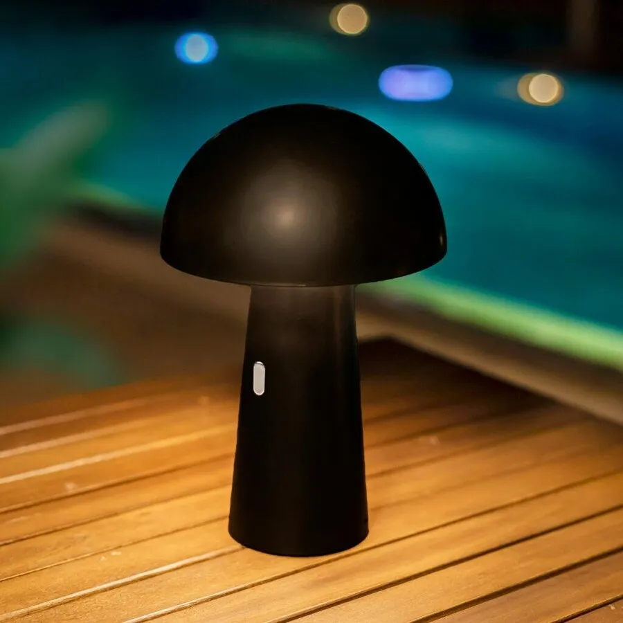 Lampa biurkowa SHITAKE NEGRO - czarny