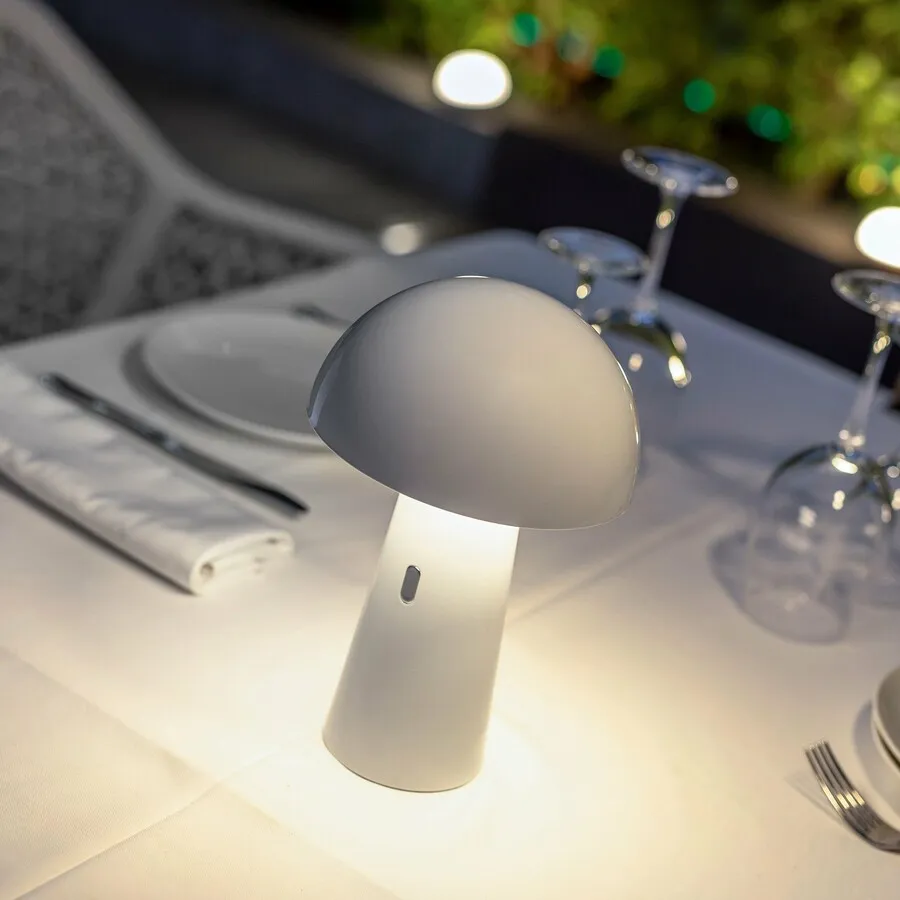 Lampa biurkowa SHITAKE BLANCO - biały