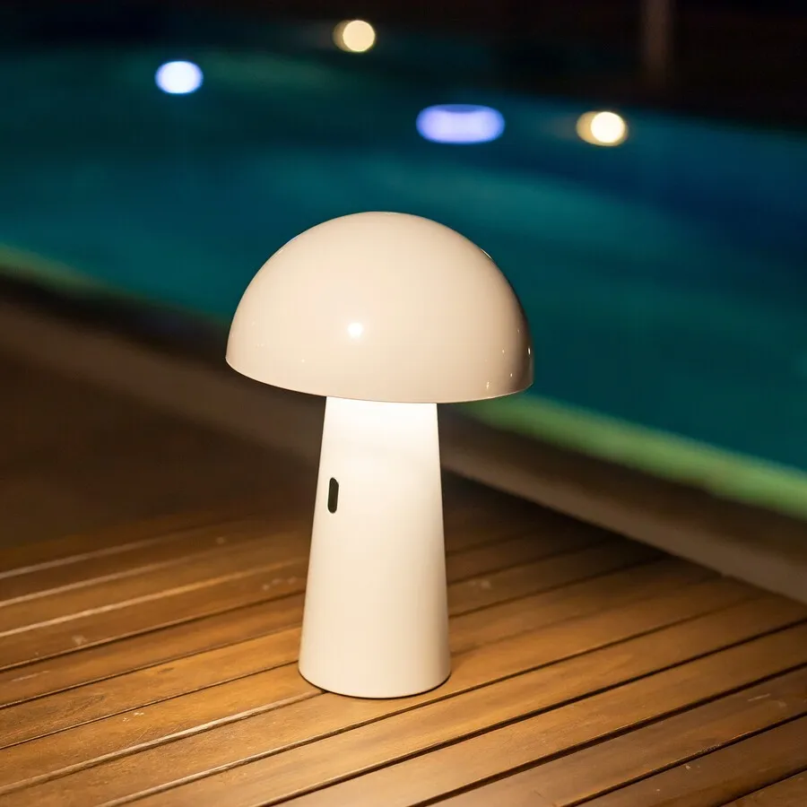 Lampa biurkowa SHITAKE BLANCO - biały