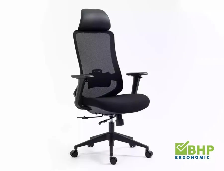 Fotel ergonomiczny ERGON - czarny