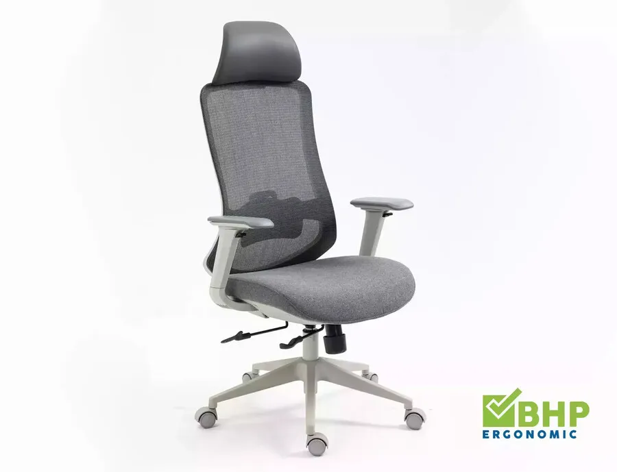 Fotel ergonomiczny ERGON - szary