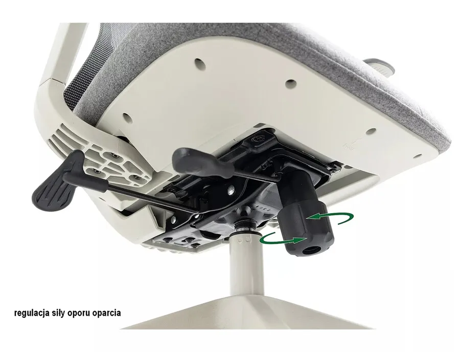 Fotel ergonomiczny ERGON - szary