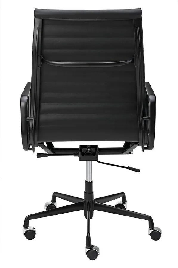 Fotel biurowy AERON PRESTIGE PLUS skóra naturalna - czarny