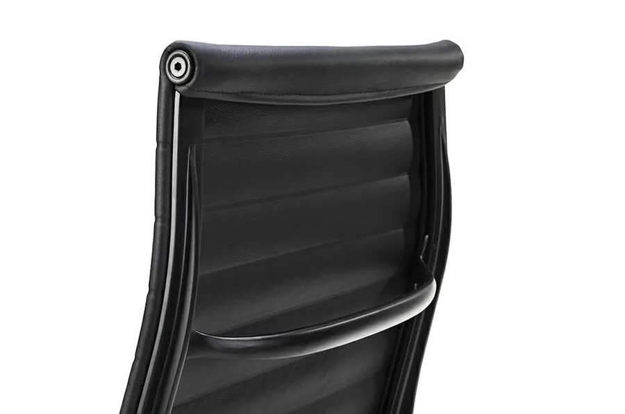 Fotel biurowy AERON PRESTIGE PLUS skóra naturalna - czarny
