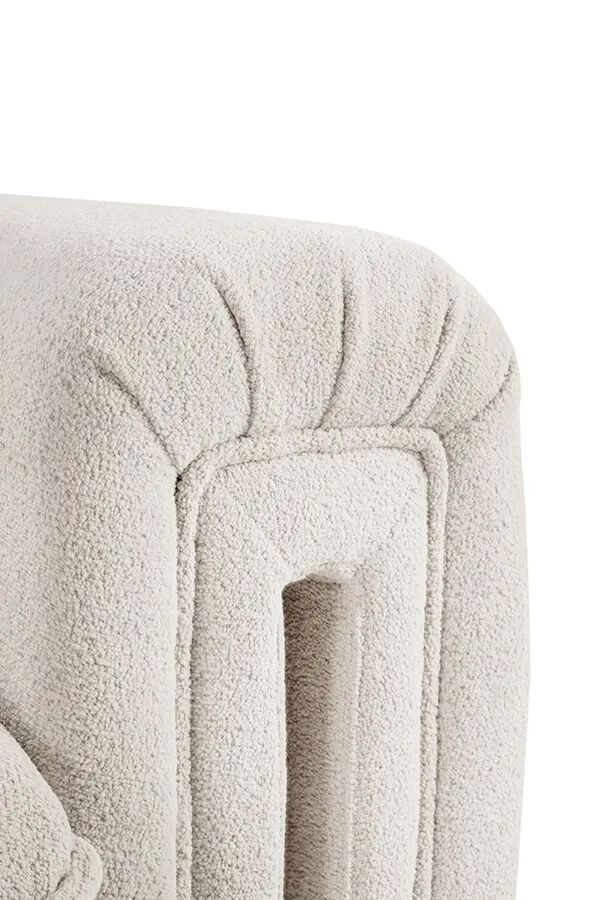 Sofa 3-osobowa KELLY szenilowa - beżowy