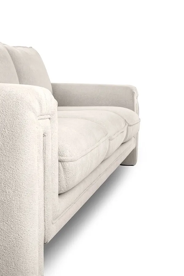 Sofa 3-osobowa KELLY szenilowa - beżowy