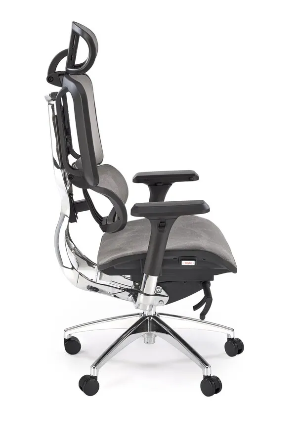 Fotel ergonomiczny ETHAN - popielaty