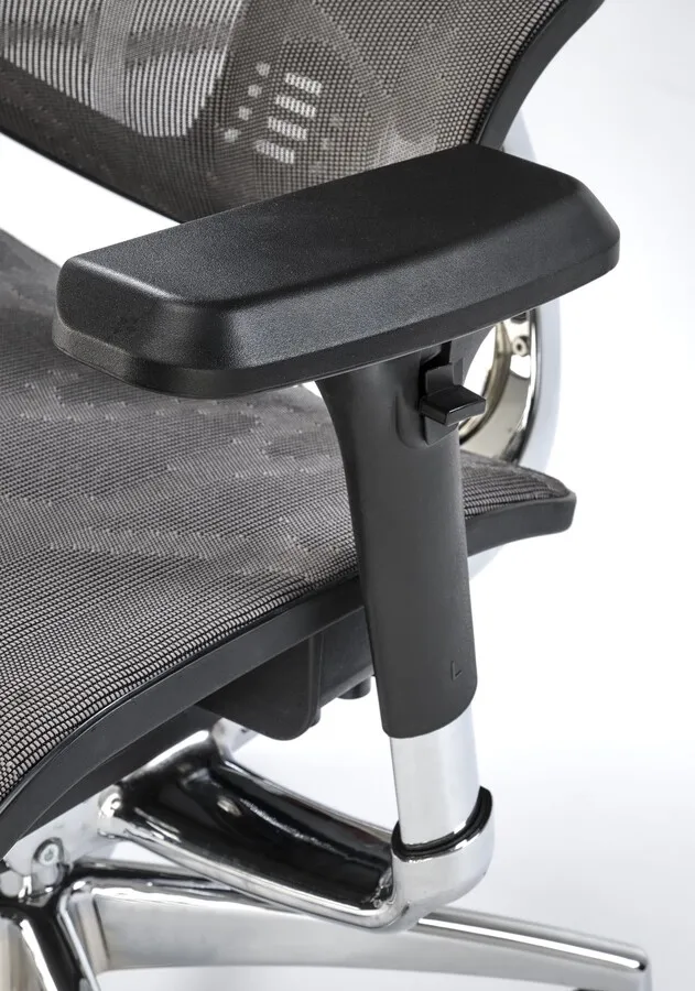 Fotel ergonomiczny ETHAN - popielaty