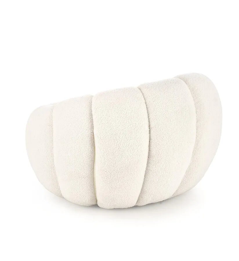 Fotel GASPAR - boucle kremowy