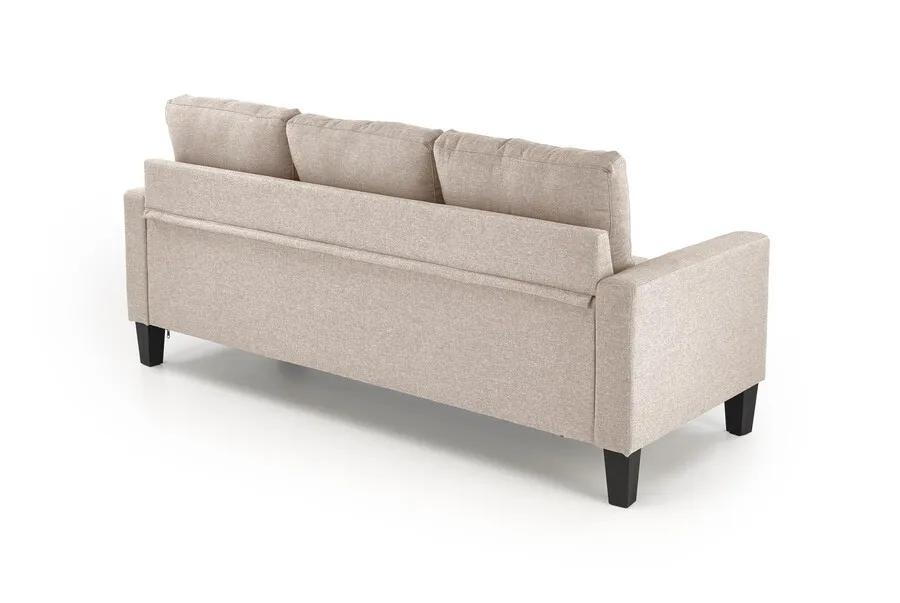 Sofa z podnóżkiem GERSON - beżowy