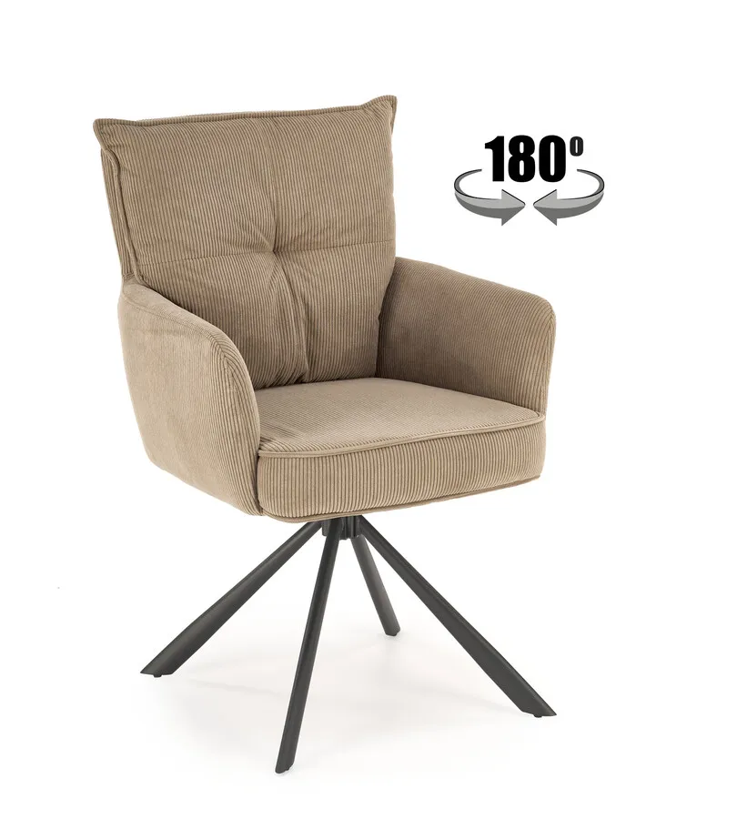 Krzesło obrotowe K528 - cappuccino