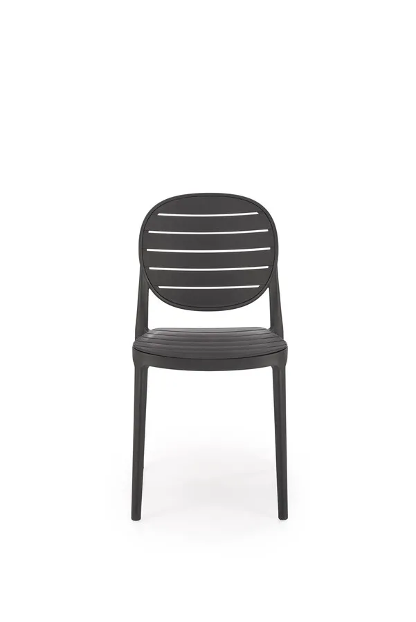 Krzesło z tworzywa K529 - czarny