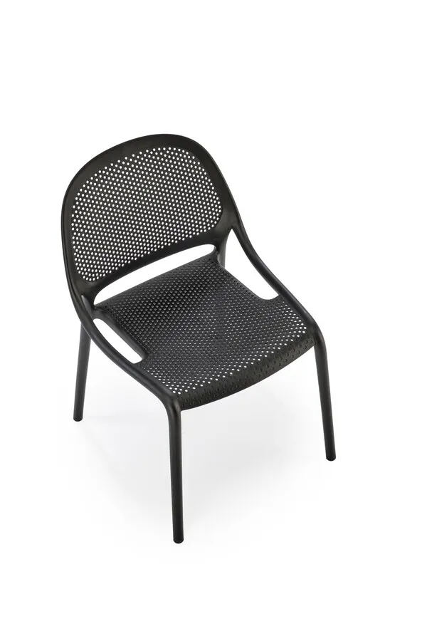 Krzesło z tworzywa K532 - czarny
