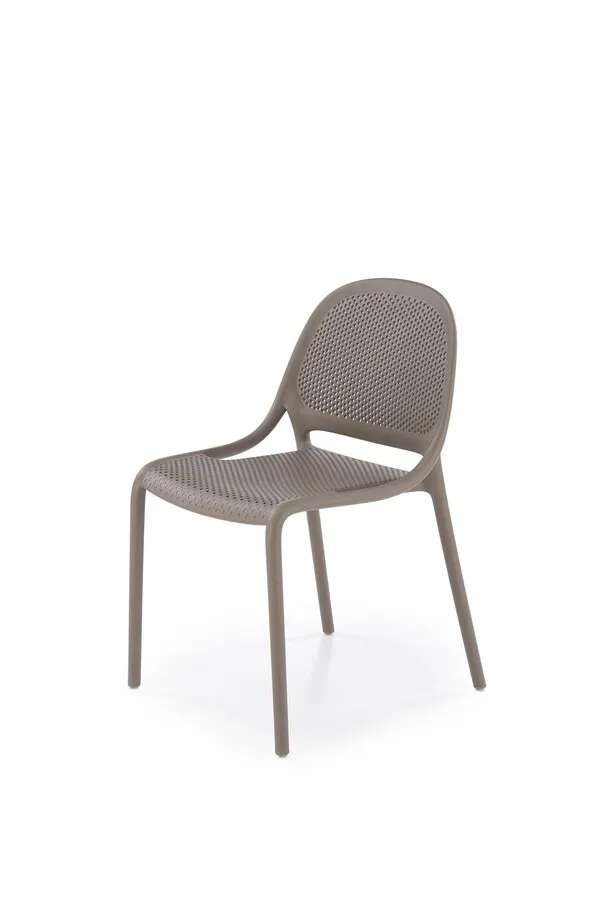 Krzesło z tworzywa K532 - khaki