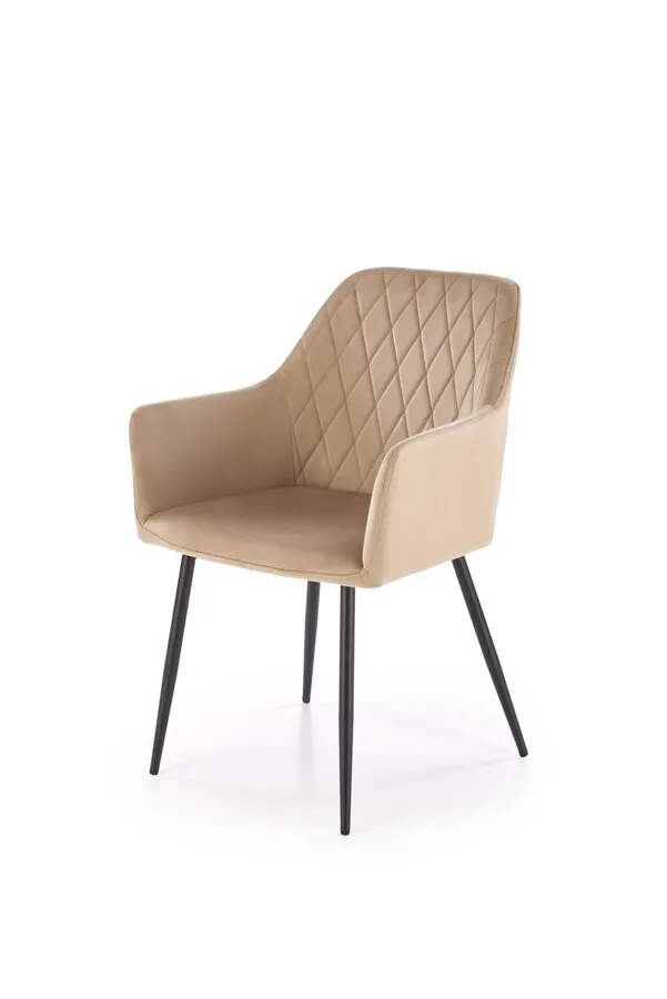 Krzesło z podłokietnikami K558 - beżowy