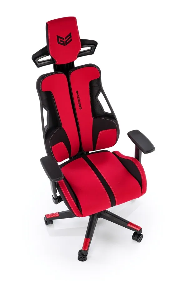 Fotel gamingowy NITRO 2 - czerwony/czarny