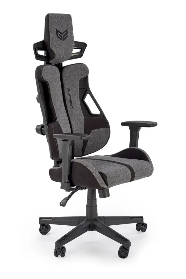 Fotel gamingowy NITRO 2 - popielaty/czarny