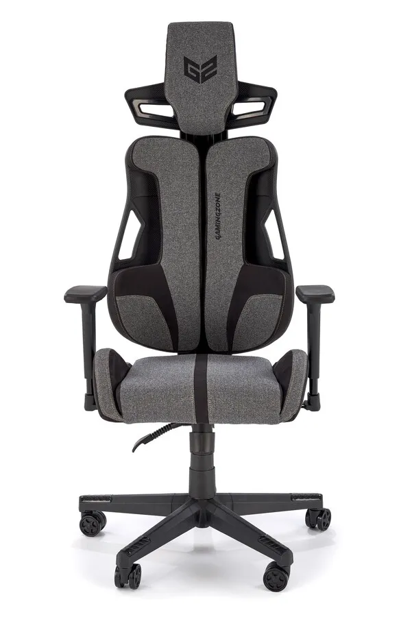 Fotel gamingowy NITRO 2 - popielaty/czarny