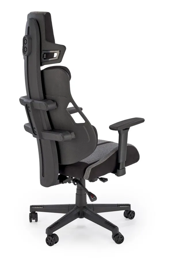 Fotel gamingowy NITRO 2 - popielaty/czarny