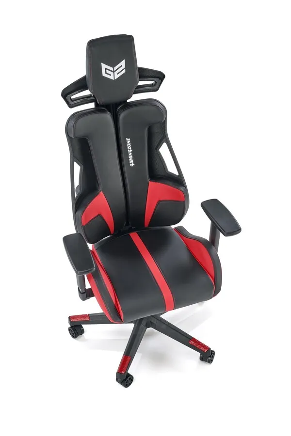 Fotel gamingowy NITRO - czarny/czerwony