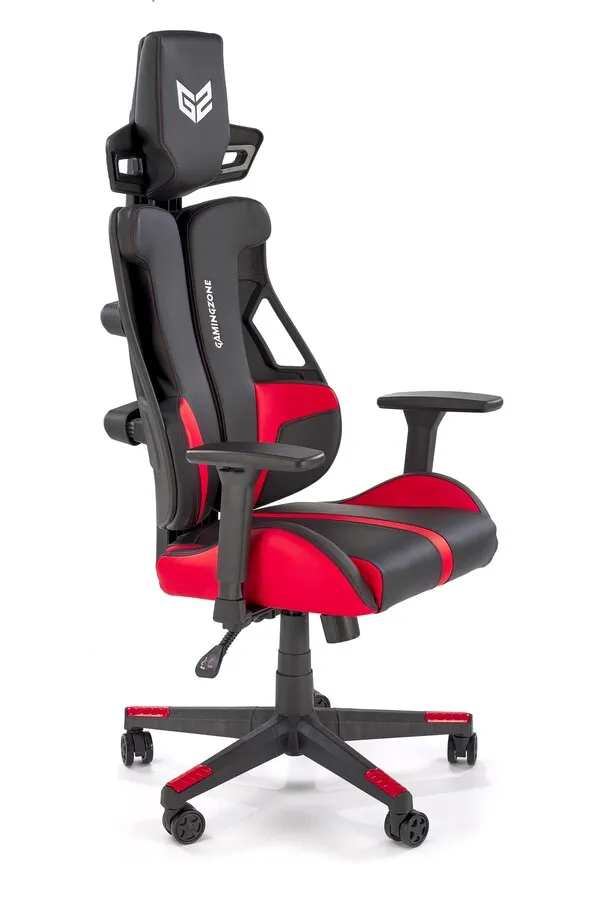 Fotel gamingowy NITRO - czarny/czerwony