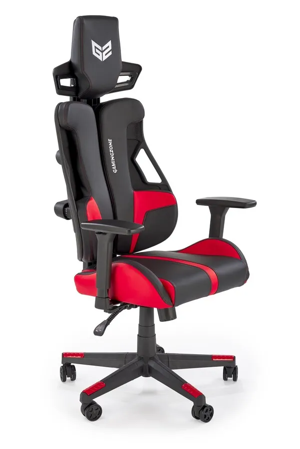 Fotel gamingowy NITRO - czarny/czerwony