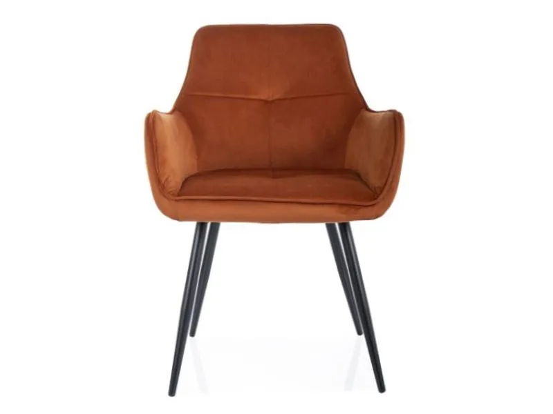 tkanina Bluvel 4215 Krzesło GRAPE Velvet - cynamon Bluvel 4215