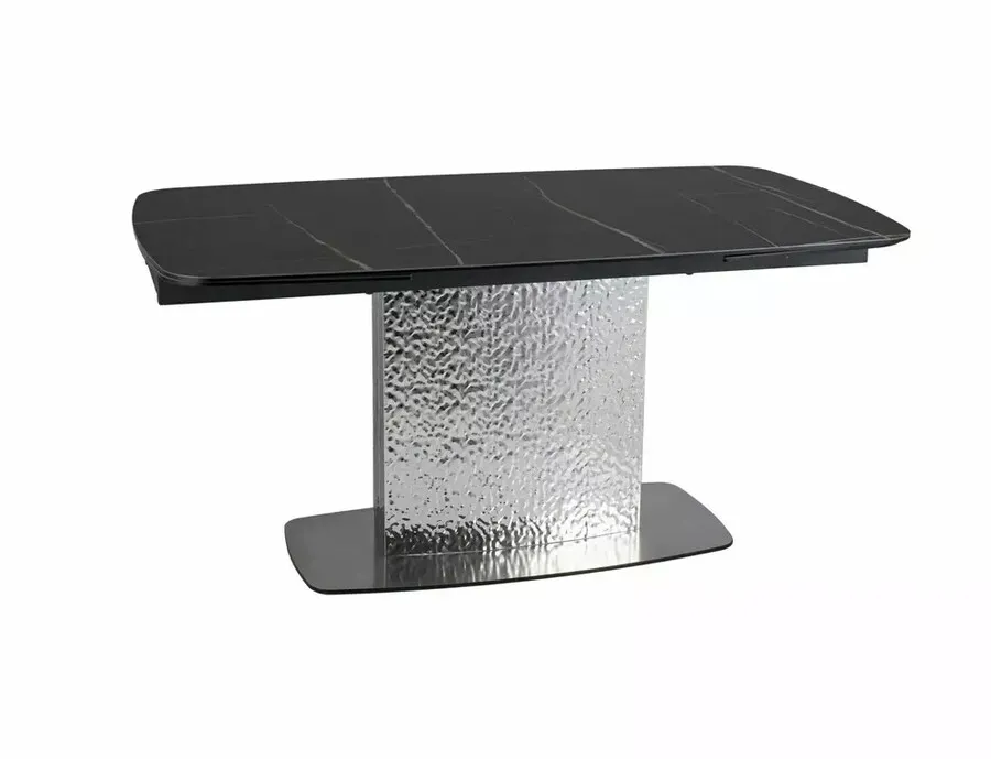 Stół rozkładany MONCLER Ceramic 160/240x90 - czarny