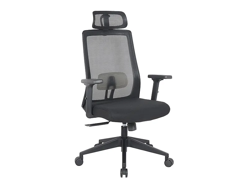 Fotel biurowy Q-058 - czarny