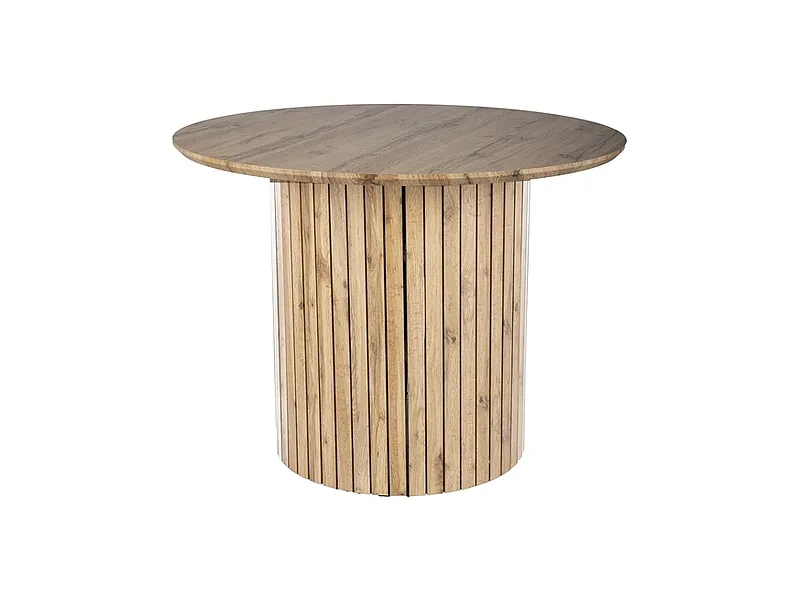 Stół okrągły SOCRATES 100 cm - dąb artisan
