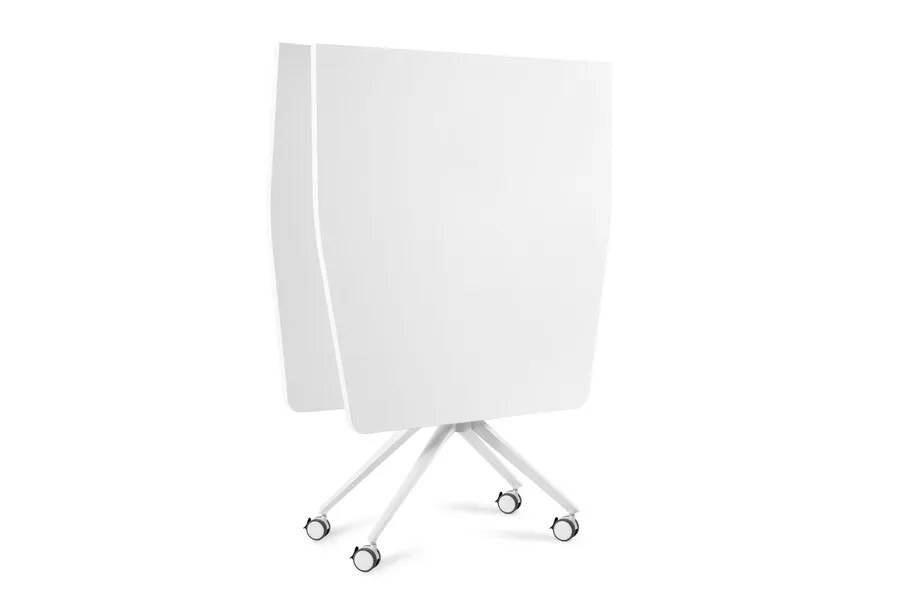 Stół składany na kółkach CARL TABLE 200x100 - biały