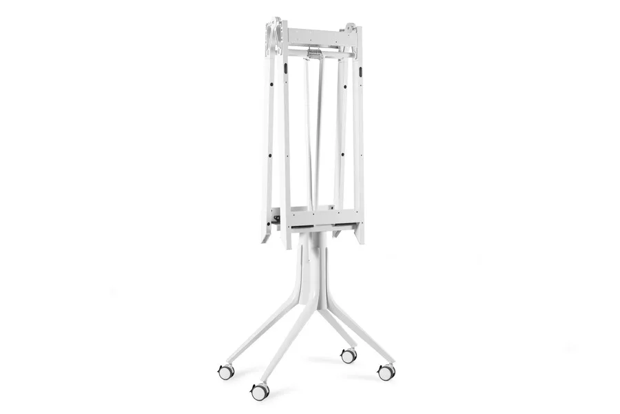 Stół składany na kółkach CARL TABLE 200x100 - beżowy/biały
